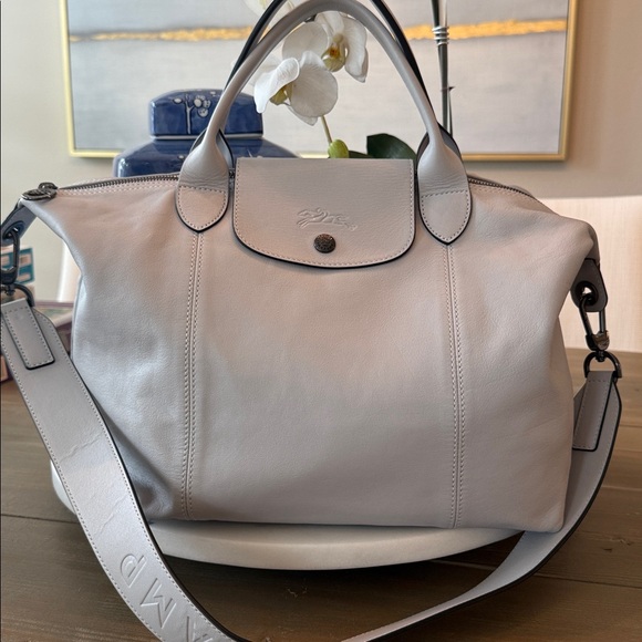 Longchamp Leather Top Handle Bag - Picture 5 of 16